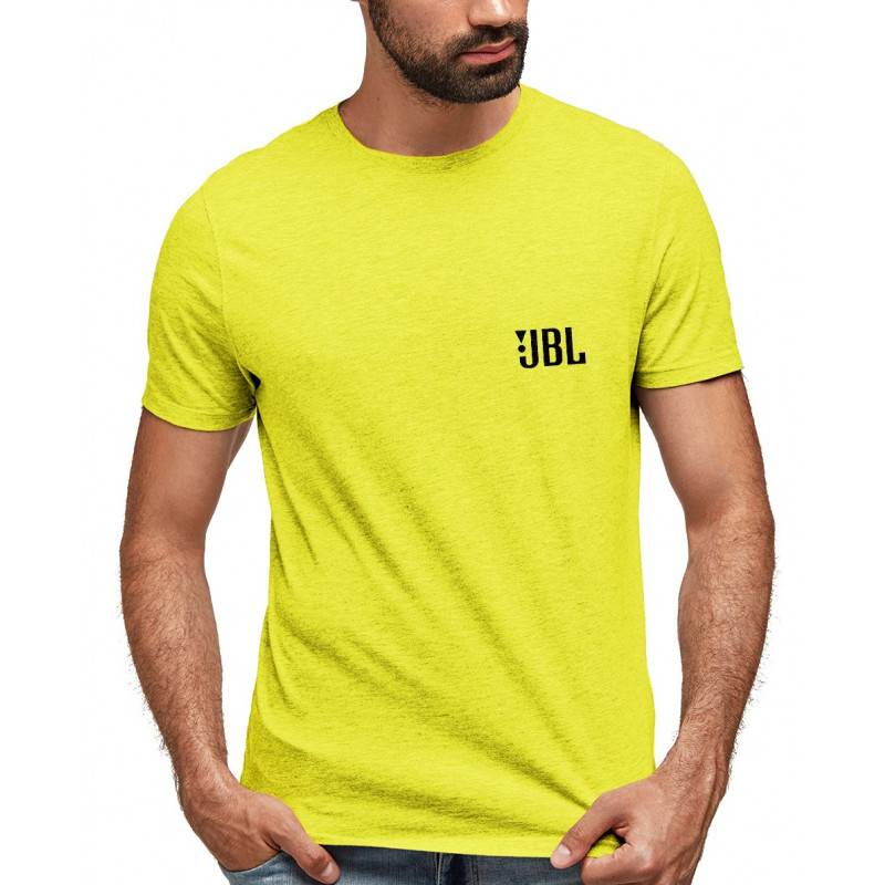 camisa de malha gola careca