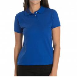 Camisa Polo Baby Look Feminina