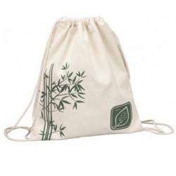 Mochila Saco Ecológica Tecido Algodão Crú