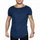 Camiseta LongLine Gola Canoa