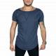 Camiseta LongLine Gola Canoa