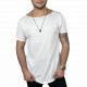 Camiseta LongLine Gola Canoa