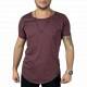 Camiseta LongLine Gola Canoa